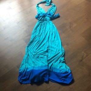 Maxi dress /back desolate/Chritiane Celle